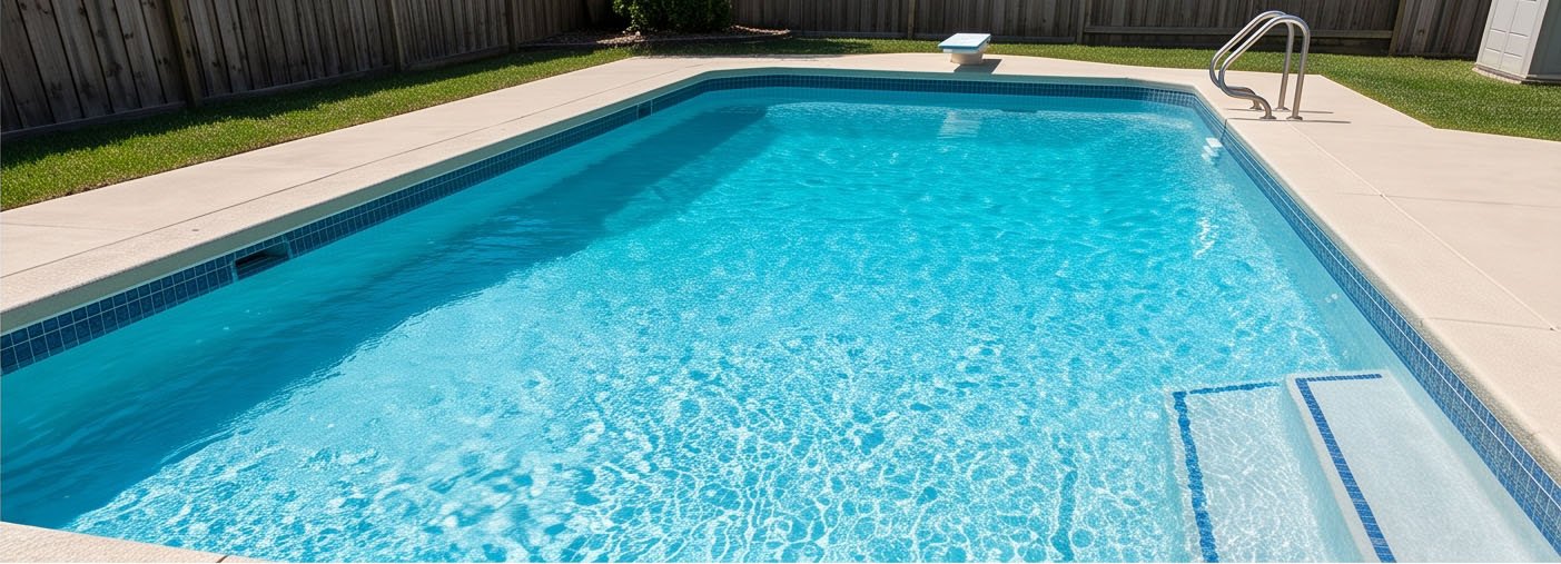 Pool after maintenance