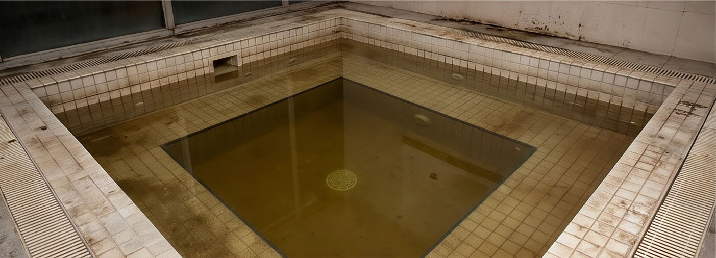 Pool before restoration