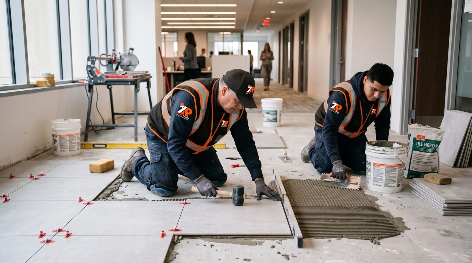 Floor Tiling Installation