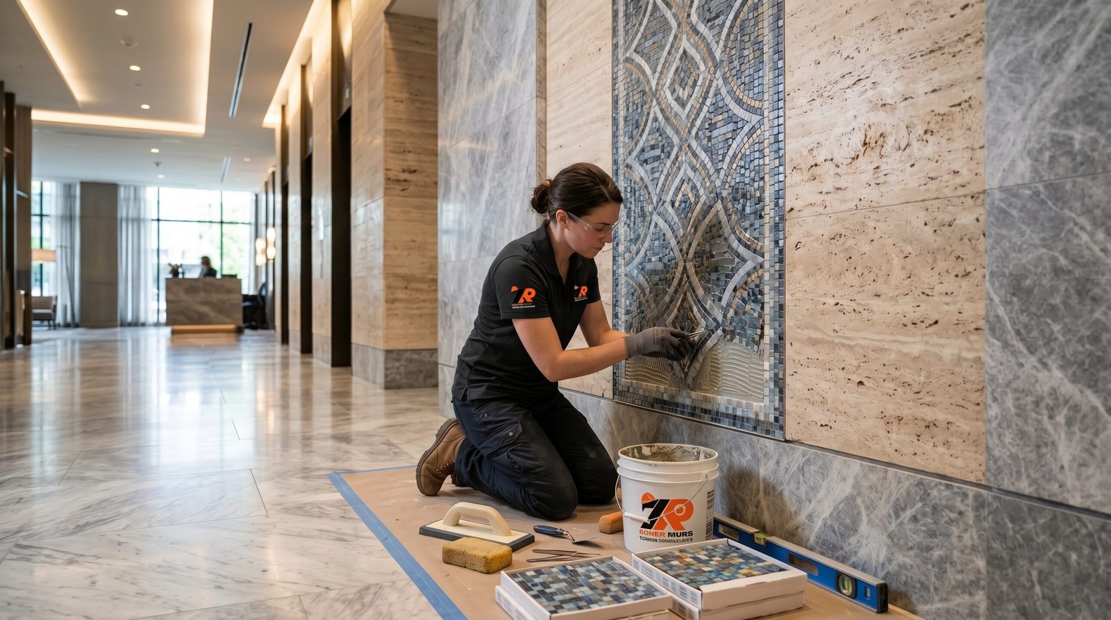 Natural Stone & Mosaic Tiling